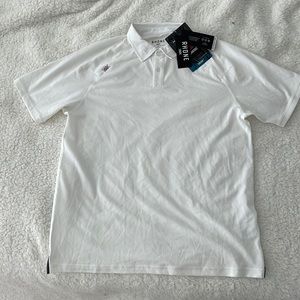 New with tags Mens Rhône Delta Polo in White size Medium